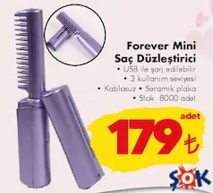FOREVER MİNİ SAÇ DÜZLEŞTİRİCİ